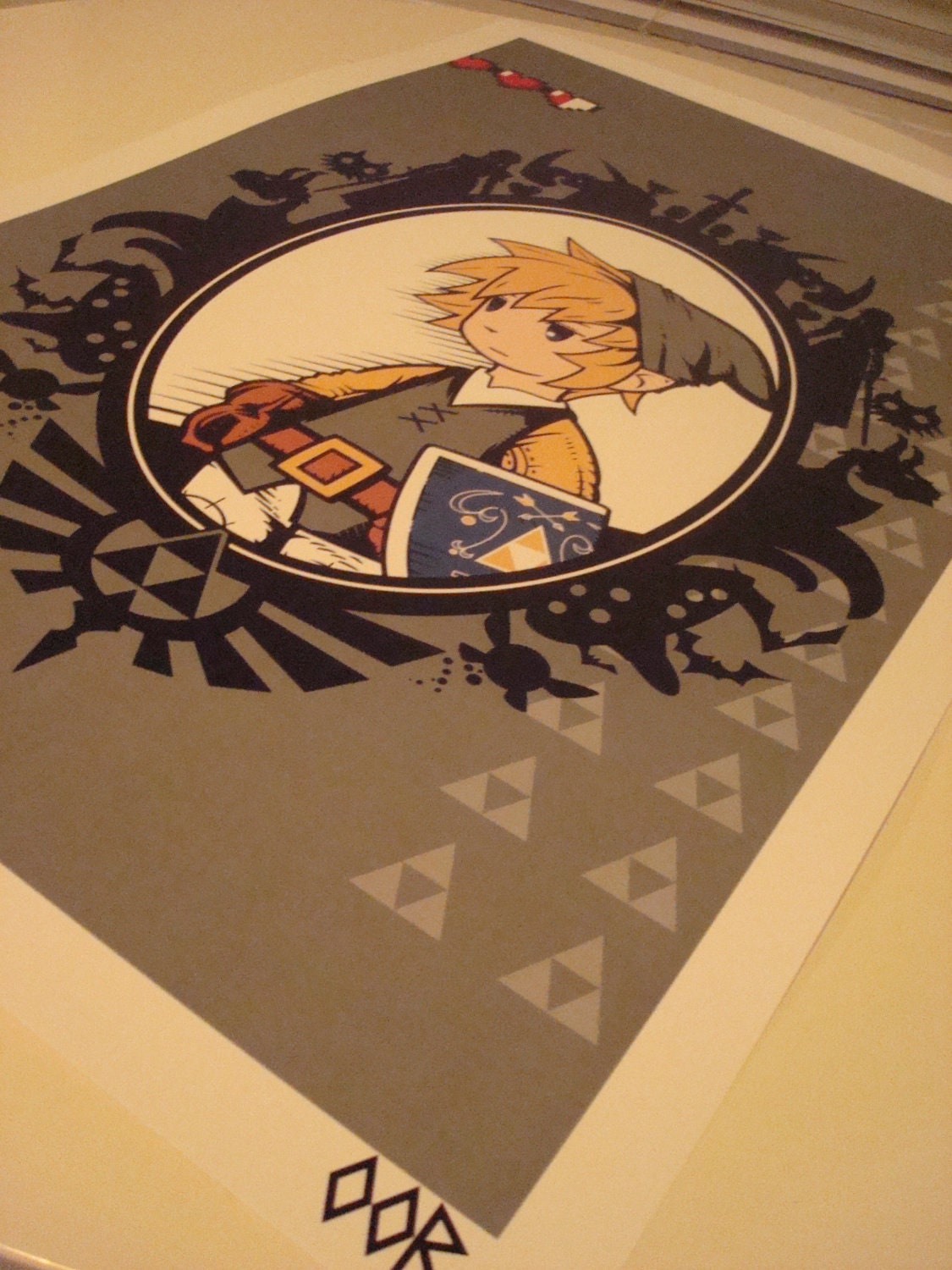 Zelda poster print