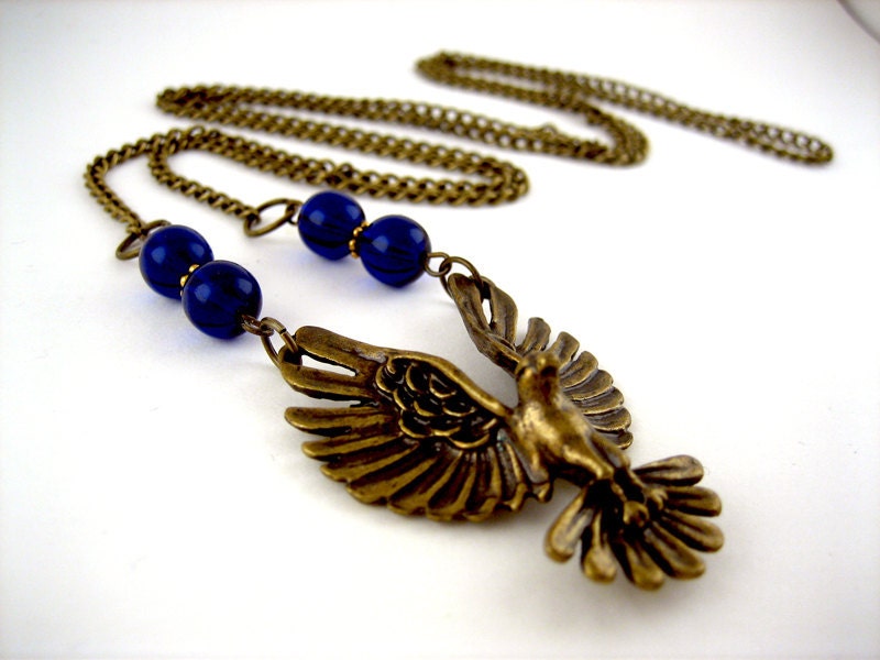 Ravenclaw House Necklace - Harry Potter - House Colors