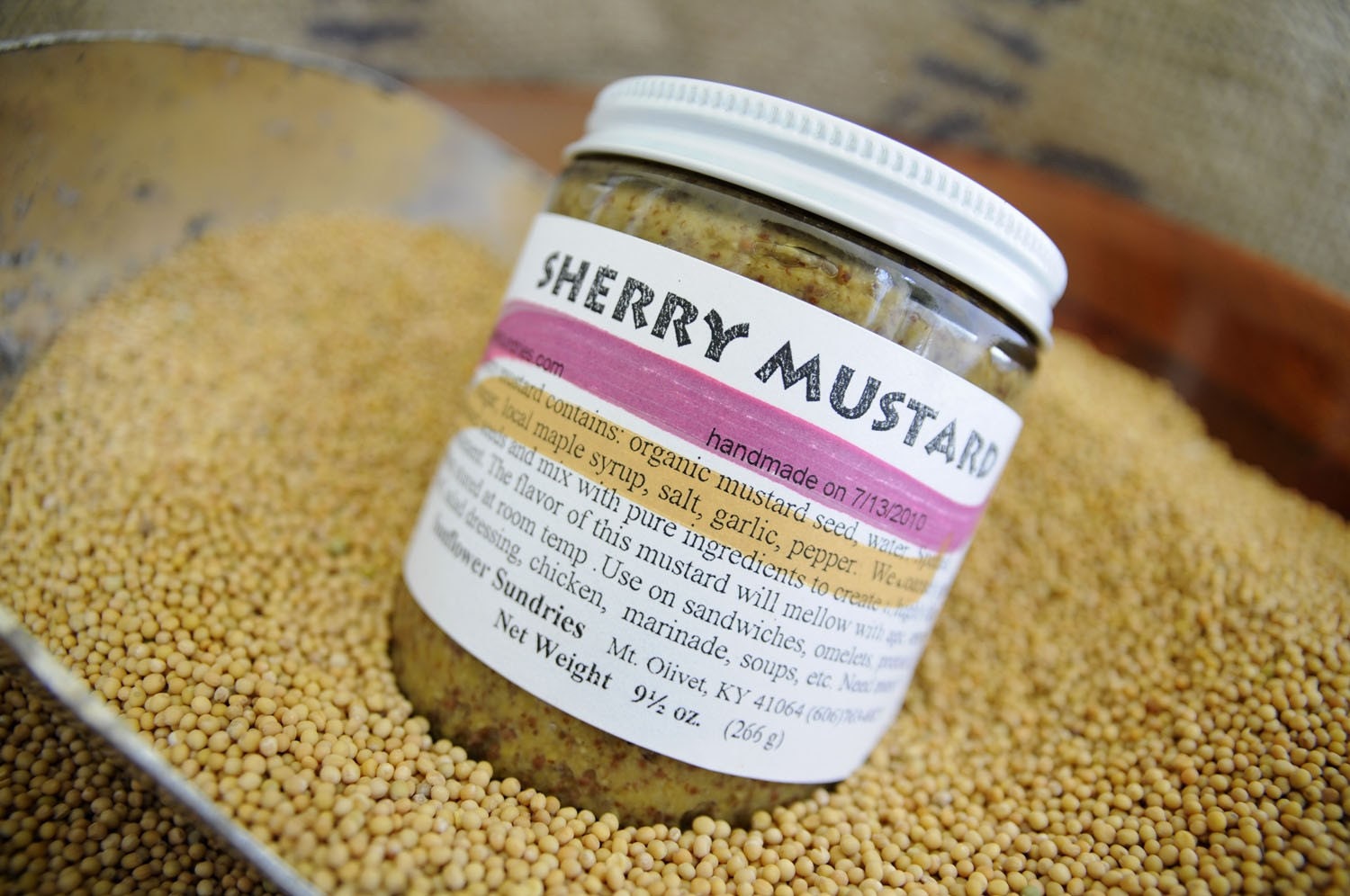 Sherry  Mustard - Coarse Grained