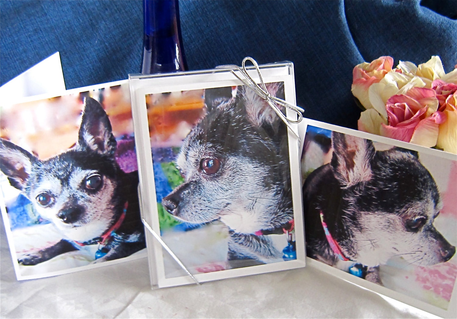 Blank Note Cards Dogs Cats Horses Customizedusing YOUR images Pets Wedding Baby Recipes