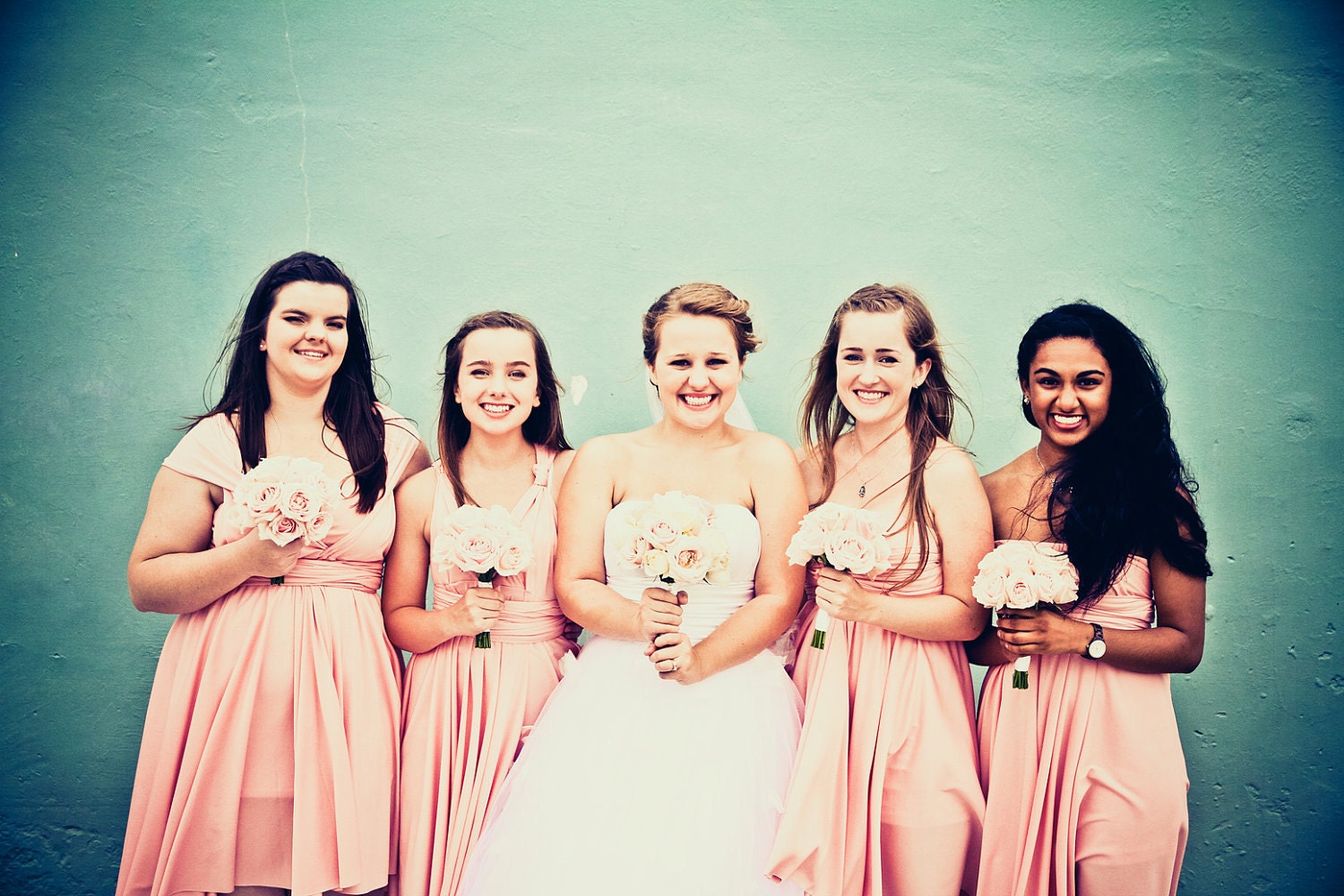 Dream Bridesmaids Dresses- full, fabulous, flowing "Infinity" wrap dresses available in hundreds of colors