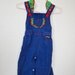 Sweetest Vintage Overalls with Floral Trim 12 months FREE SHIPPING