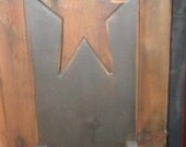 Primitive star candle sconces