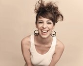 Cirle Bird Earrings / Aros Pajarito Circular