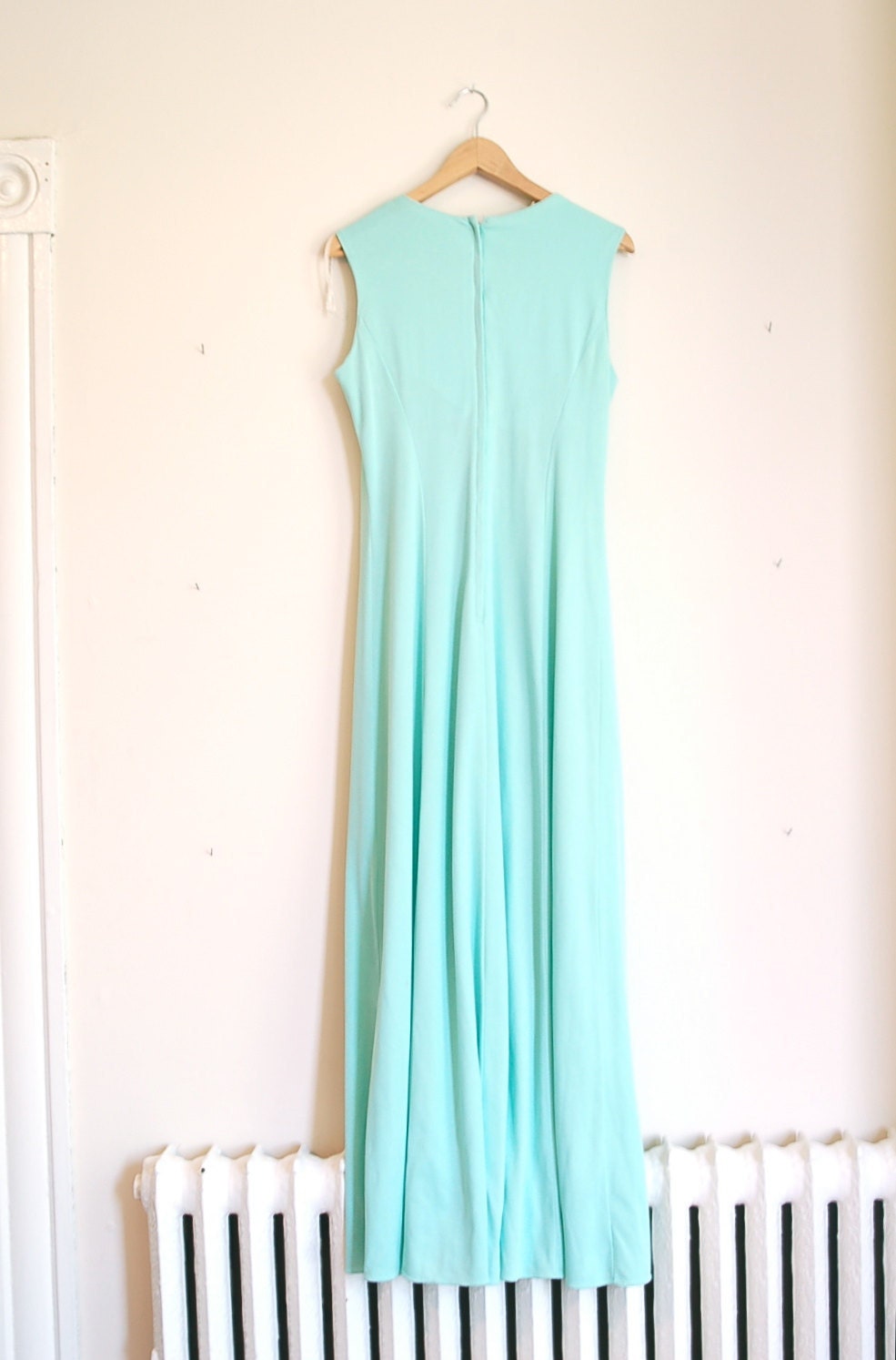 Maxi Dress- grecian mint green