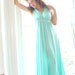 Maxi Dress- grecian mint green