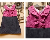 Girl's Dress Sewing PDF Pattern - The Big Girl Eden Dress Size 6-10