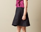 Girl's Dress PDF Sewing Pattern - The Eden Dress Size 18m-5T