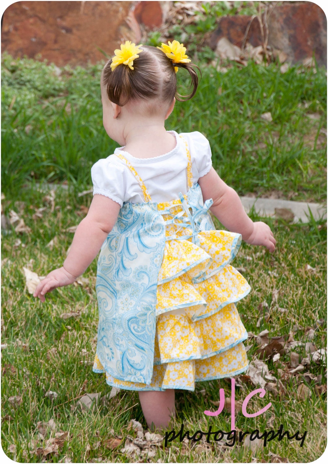 Girl's Dress Sewing Pattern - PDF - The Lily Dress 18m-5t