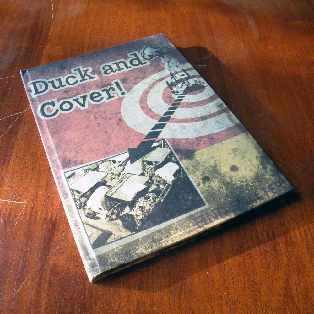 Duck and cover A5 Notebook