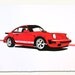Classic Car Print - Porsche 911sc (color) - Limited Edition