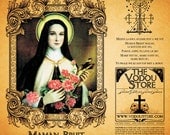 Maman Brijit (Mama Brigitte) 7-Day Candle Label