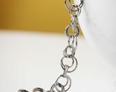 Chainmaille mobius Bracelet stainless steel - chainmail for women