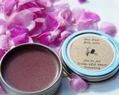 Rose Petal Body Salve, organic and home grown & harvested
