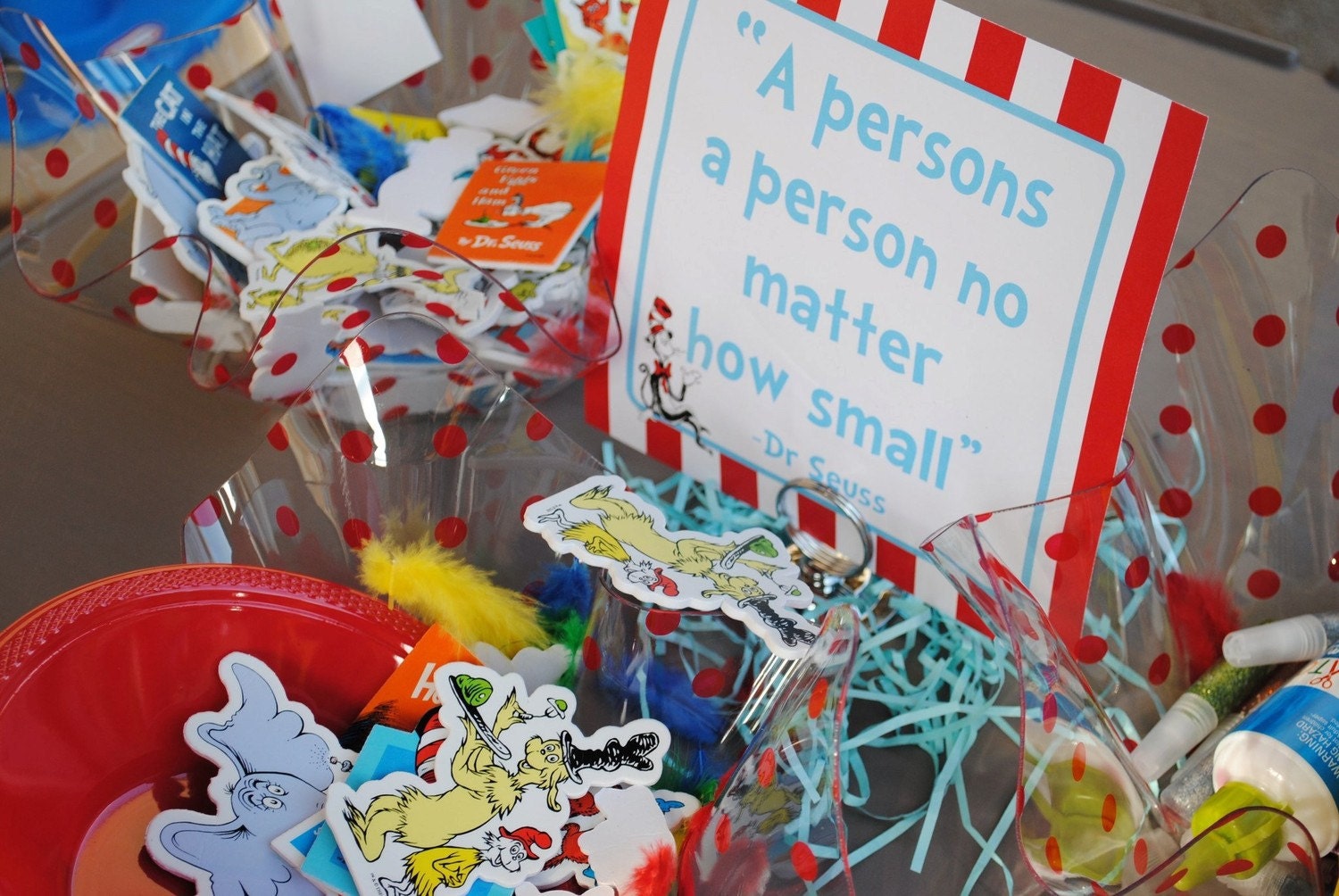 Dr. Seuss Party Quote Sign Pack