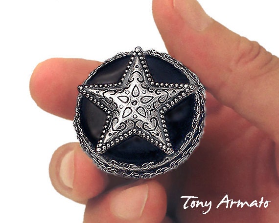 SILVER STAR Pill & Treasure Box, With A Free Gift Inside