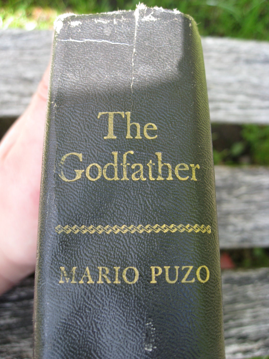 Vintage 'The Godfather" Book, 1969 Edition. Mario Puzo. Antique Original Godfather Book. Putnam Publishers.