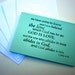 Bible Verse Card 1 John 4:16 (Typographical Scripture design) Inspirational Card Set of 5