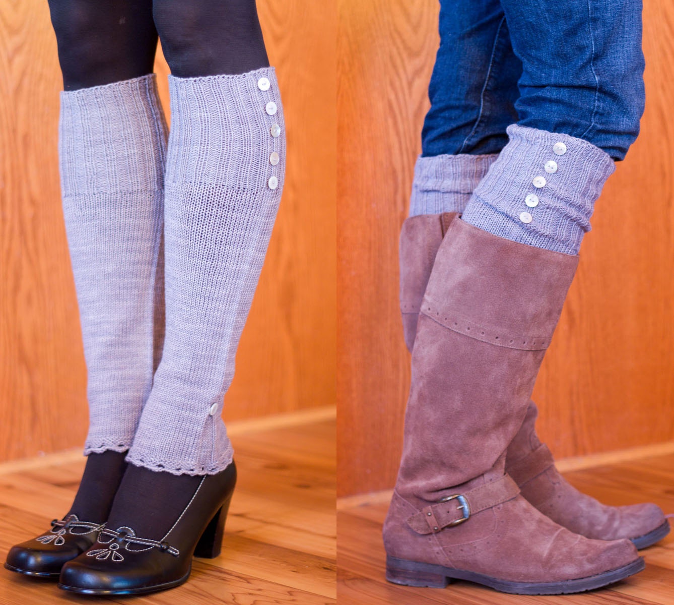 PDF KNITTING PATTERN Legwarmers Vanity Fair