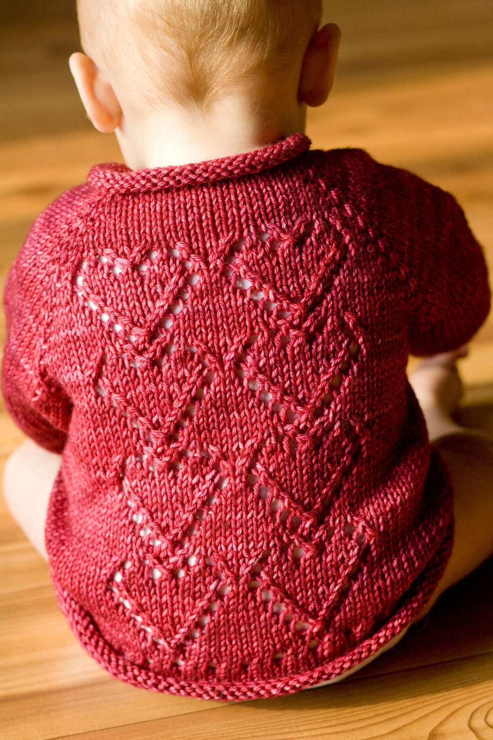 Items similar to PDF Knitting Pattern Seamless Baby