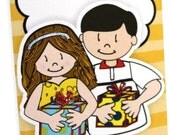 Personalized Character Gift Giving Cards - Tags