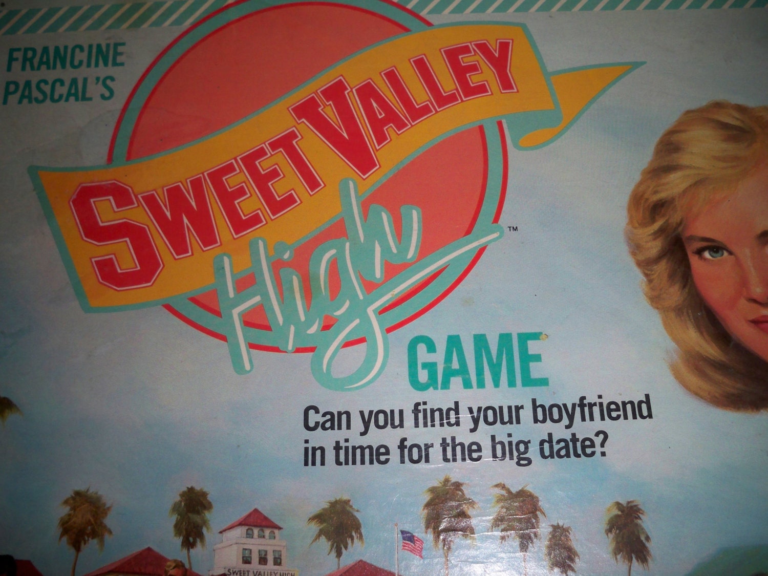 Vintage Milton Bradley Sweet Valley High (Francine Pascal) Board-Game