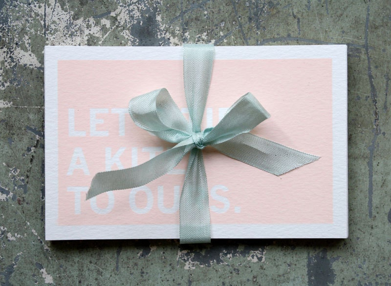 Screenprinted Postcards: Something Small To Say. Complete set of twelve.