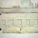Queen-Sized Reclaimed Wooden Door Bed Frame