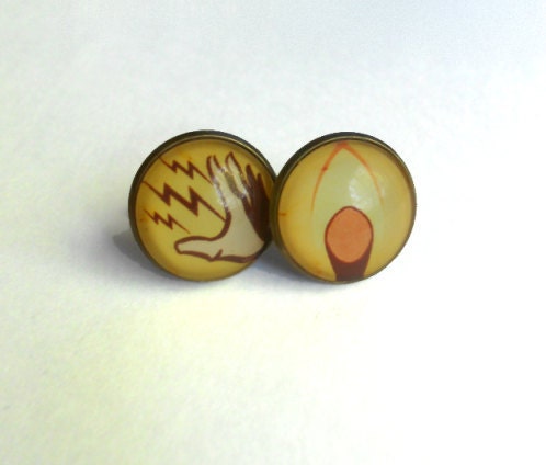 Bioshock Plasmid Brass Cufflinks
