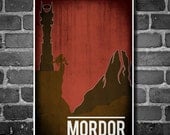 Lord of the Rings movie poster movie art film print LOTR art poster print 16x24 Mordor