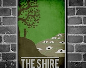 Lord of the Rings movie poster movie art film print LOTR art poster print 16x24 The Shire