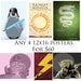 Movie poster movie art film print art poster print Any 4 Posters (11x17 size)