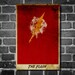 The Flash retro poster minimalist poster movie print The Flash art poster print 11x17