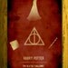 Movie poster vintage poster retro print film poster Harry Potter 11x17 Deathly Hallows