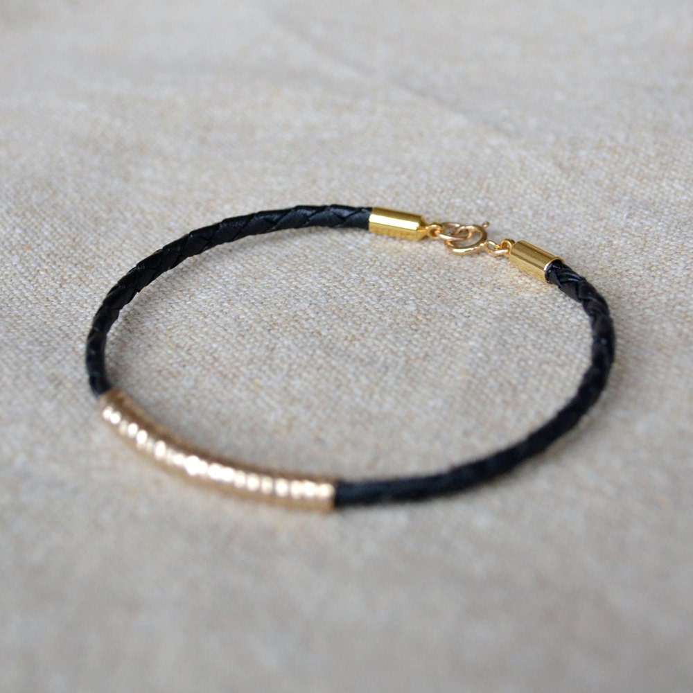 BRIDGED braided rope bracelet