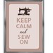 Keep calm and sew on