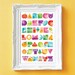 Alphabet Kids Print 12 x 18