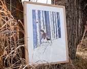 Last Forest Standing Woodcut Art Print