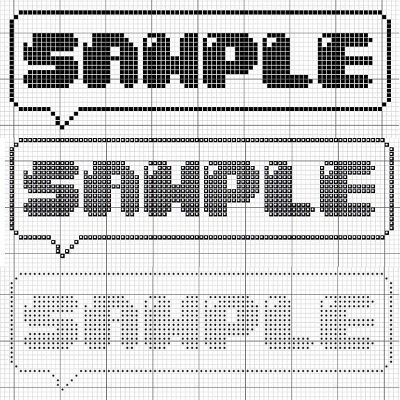 Zombie Brains - Cross Stitch Pattern