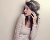 natural halo crown - perfecta baby's breath - PERFECTA