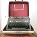 Vintage Royal Quiet De Luxe Typewriter Manual Portable Mad Men Office Decor