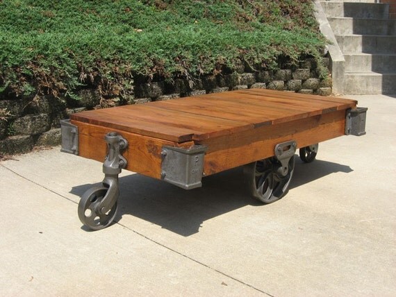 Vintage Lineberry Factory Cart by chadroberts on Etsy