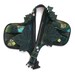 Fantasy belt bag - Fairy hip pack with ivy leaves and patchwork