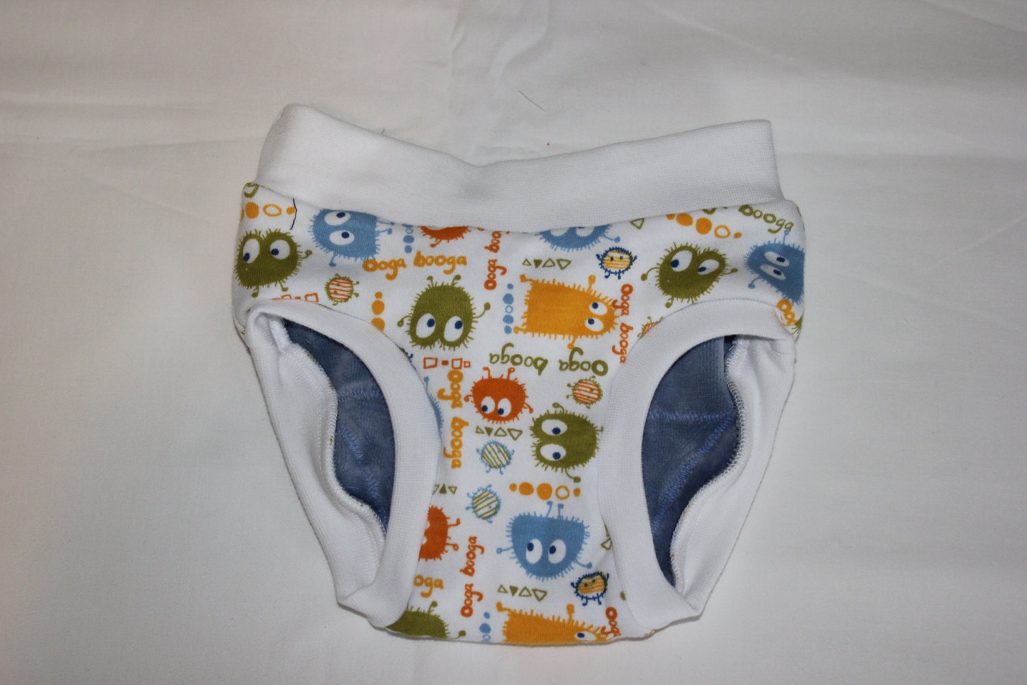 Cheeky Cloth Training Pants 18m-3T "Blue Ooga"