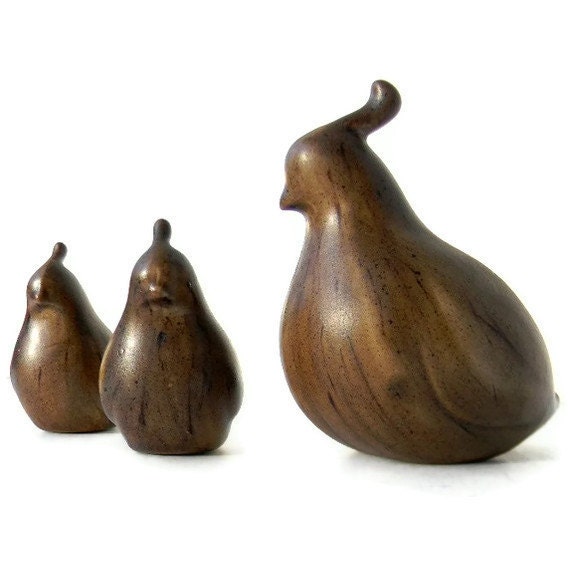 faux bois quail covey