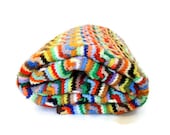 Vintage Crochet Afghan, Missoni Inspired Zig Zag - FlumeStreet