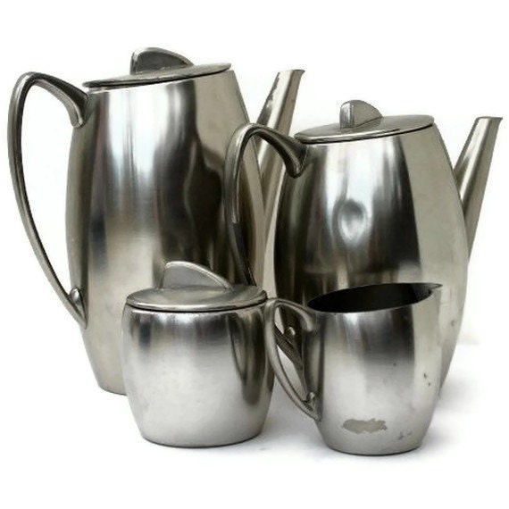 Pewter Coffee Tea Service from Holland