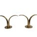Mid Century Brass Candle Holders - Sweden Lily