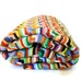 Vintage Crochet Afghan, Missoni Inspired Zig Zag