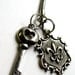 Accessories Key Chain with fleur de lis and key charms Charmed Life